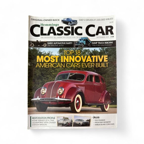 2013 Hemmings Classic Car Magazine Lot of 6 Issues Feb Apr Jun Jul Sep Dec - Picture 3 of 7
